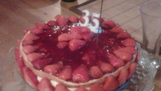 Fraisier léger et délicieux