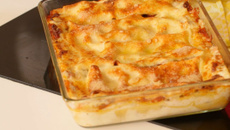 Lasagne bolognaise au bœuf hâché et lardons