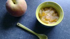 Compotée pommes-pêche
