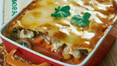 Lasagnes aux fruits de mer maison