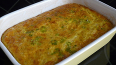 Gratin léger de pâtes