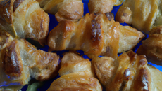 Mini-croissants au Roquefort Papillon