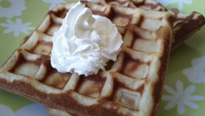 Les gaufres de Noël