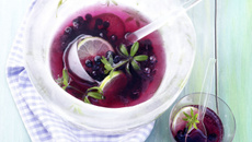 Punch aux myrtilles sauvages
