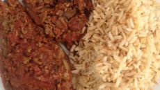 Aubergines à la viande