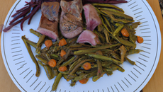 Epaule d'agneau du Quercy au Haricots tarbais