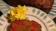 Tronche de cake à la rose !