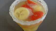 Soleil couchant printanier