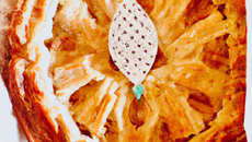 Galette des rois à la vanille