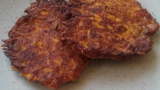 Galette de carotte au fromage