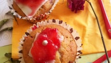 Muffins aux fraises