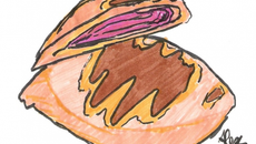 Naans au jambon (pain au jambon)