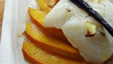 Papillotes de cabillaud à la mangue