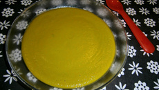Purée petits pois et carottes