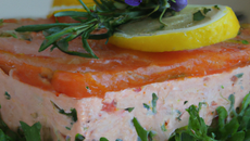 Terrine de Coraya au saumon fumé