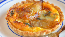 Tartelettes aux poires et roquefort Papillon
