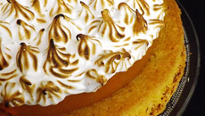 Palet au kaki meringués