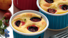 Mini-clafoutis aux Knacki ball