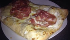 Pizza maison bianca coppa