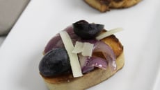 Tartines apéro aux raisins