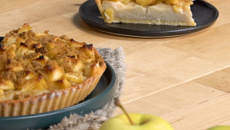 Tarte flan aux pommes du Limousin AOP