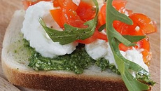 Tartine façon bruschetta