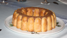 Charlotte au chocolat et à l'orange