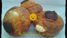 Muffins Chorizo-Feta