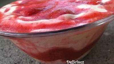 Tiramisu aux fraises pour les gourmands