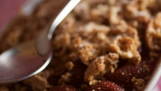 Crumble de fraises "délice"