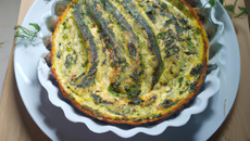 Flan de courgettes au cumin