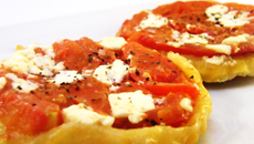 Tatin de tomates à la féta