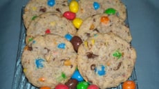 Cookies moelleux au m&ms