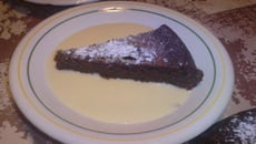 Gâteau fondant au chocolat au sucre roux