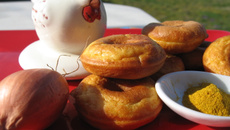 Donuts salés (avec appareil)