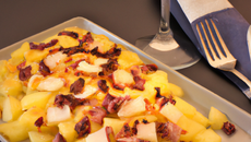 Tartiflette facile au vin blanc de Savoie