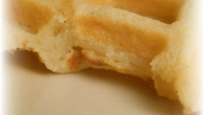 Gaufres à la vanille