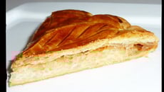 Galette des rois au riz et confiture de lait