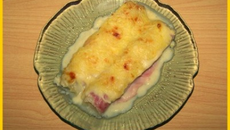 Poireaux au jambon gratinés