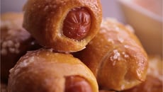 Mini-bretzels aux saucisses