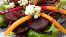 Salade de bettrave au sérac