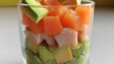 Verrine saumon / avocat