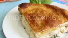 Tourte au poulet et aux champignons