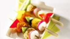 Banderilles apéritives au Reblochon