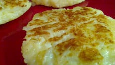 Galette de pomme de terre + oignons