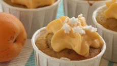 Muffins complètement abricot