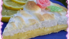 Tarte au citron meringuée facile sur pâte sablée toute faite
