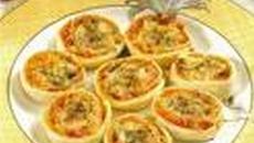 Roulés de mortadelle et fromage