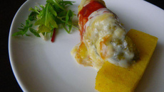 Endives au chorizo, gratinées au maroilles