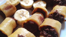 Nems chocolat-banane